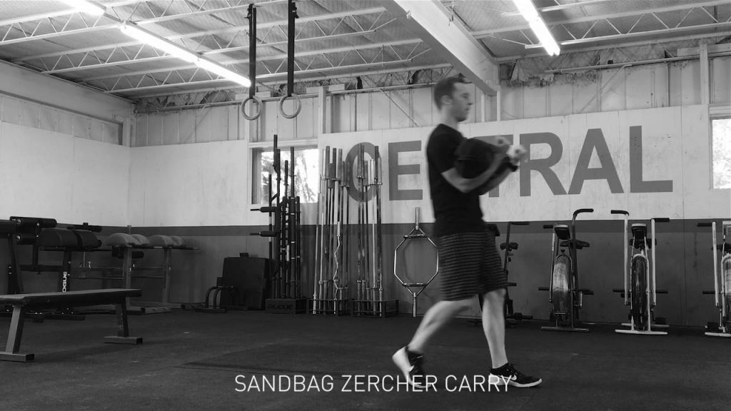 Sandbag zercher carry