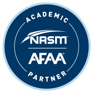 NPTI and NASM Academic Partnership Seal